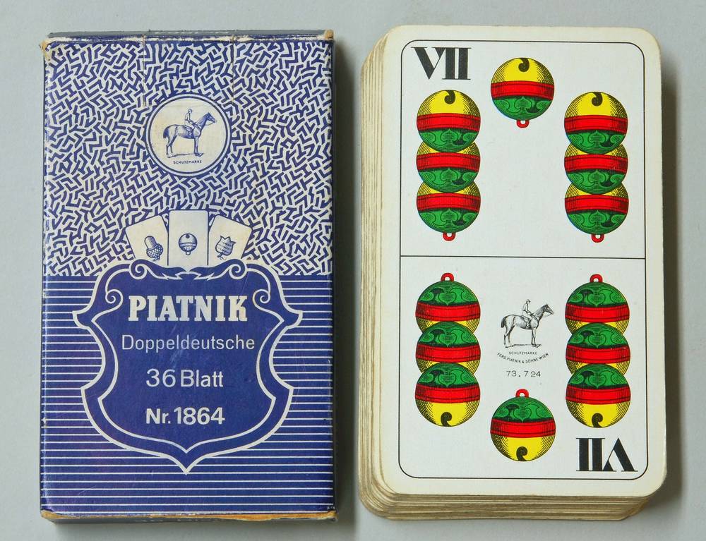 Aus Sammlungsauflösung Piatnik Nr.1812 altes deutsches Bild 33 Karten 