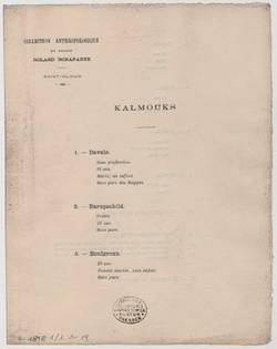 Weiteres Medium des Elementes mit der Inventarnummer F 1898-1/1